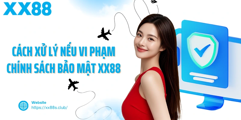 Cách xử lý nếu vi phạm chính sách bảo mật XX88