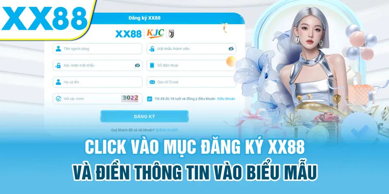 Click vào mục đăng ký xx88
